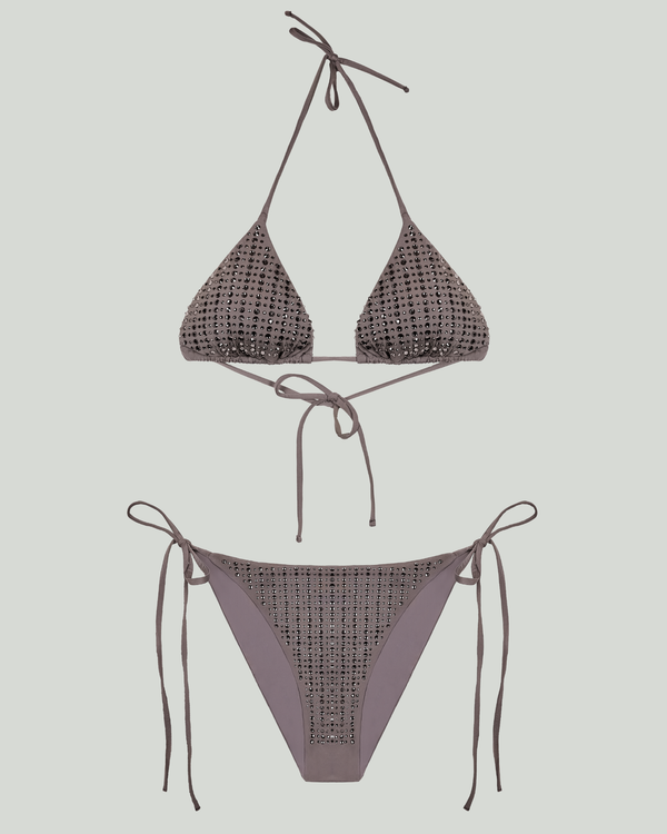 Venuja Crystal-embellished bikini