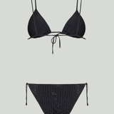 Venuja Embellished triangle bikini set