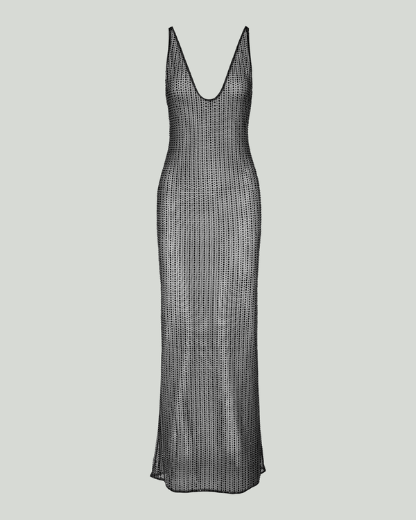 Venuja Malibu maxi crystal dress