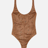 Venuja One-piece round neck swimsuit