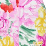 Chloé Appliquéd floral-print bikini skirt