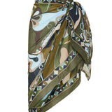 Pucci Orchidee printed pareo