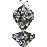 Pucci Occhi print trikini