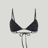 Pucci Vivara print triangle bikini top