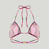 Pucci Iride print bikini top