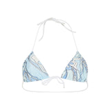 Pucci Orchidee print triangle bikini top