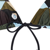 Pucci Occhi print triangle bikini top