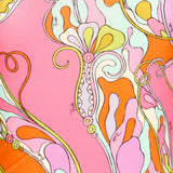 Pucci One-shoulder embellished printed swimsuit