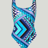 Pucci Vivara print one-piece swimsuit