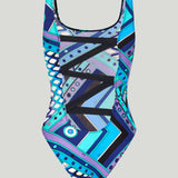 Pucci Vivara print one-piece swimsuit