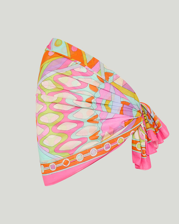 Pucci Vivara print cotton sarong