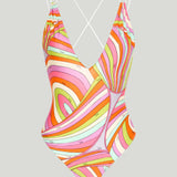 Pucci Printed one-piece swimsuit