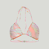 Pucci Orchidee print bikini top