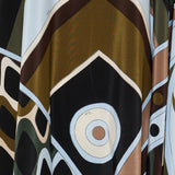 Pucci Vivara print silk short kaftan