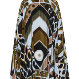 Pucci Vivara print silk short kaftan