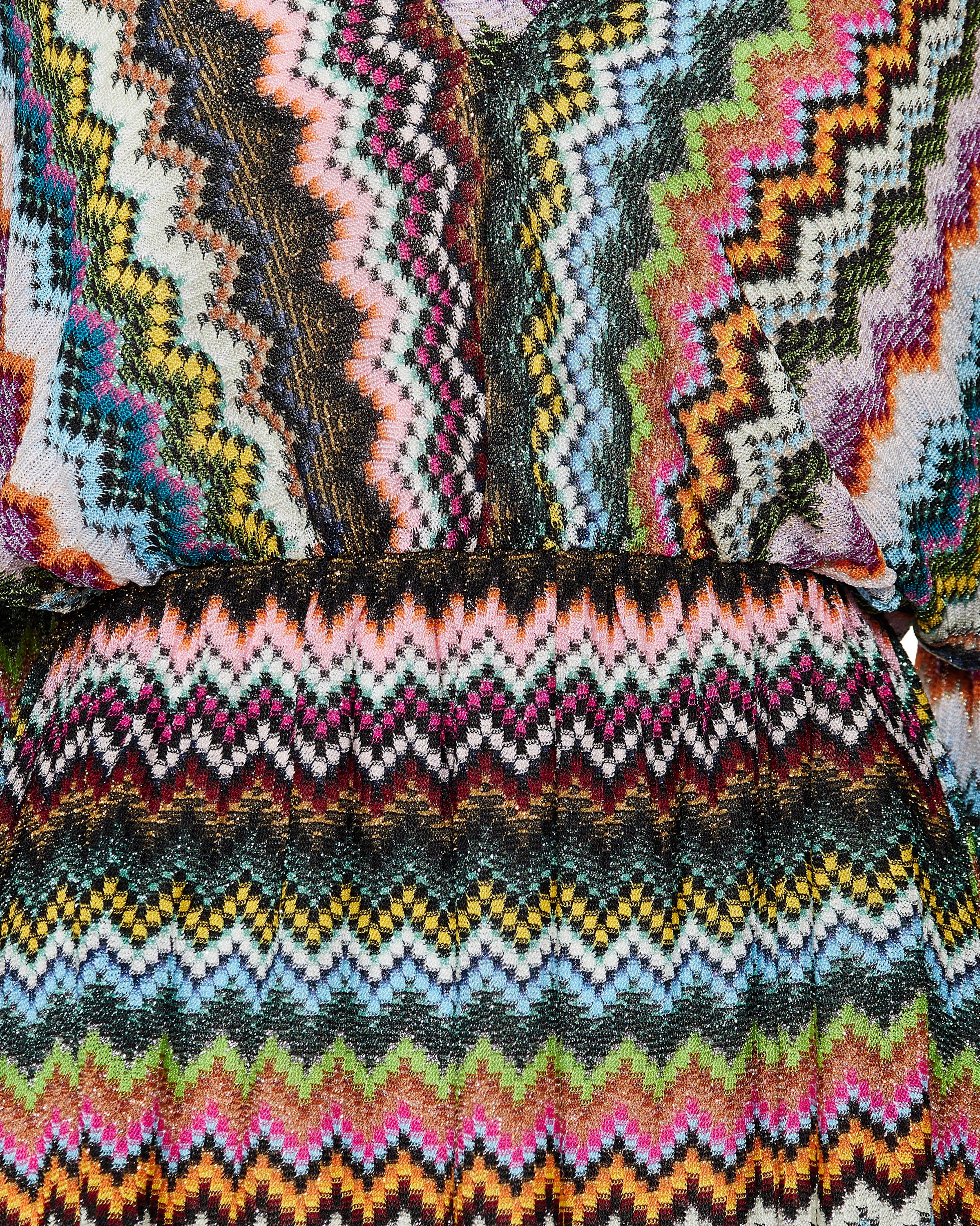Missoni Chevron v-neck beach dress – Luisa World