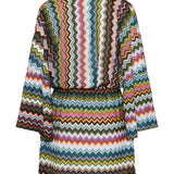 Missoni Chevron v-neck beach dress
