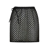 Missoni Macro zigzag pattern mini pareo skirt