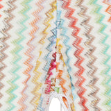 Missoni Micro zigzag ruched long skirt