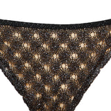 Missoni Balconette bikini in lamé viscose