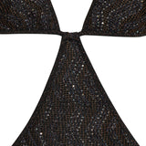 Missoni Sequin tie swimsuit