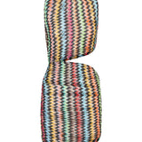 Missoni Ζigzag lamé cut-out mini dress