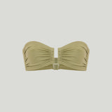 Eres Show gathered bandeau bikini top