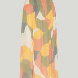 Eres Highlight long silk crêpe skirt