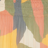 Eres Highlight long silk crêpe skirt