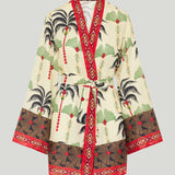 Anjuna Carlotta linen kimono