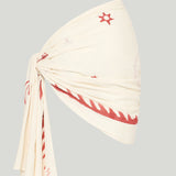 Kyr Lakis Mermaid print cotton pareo