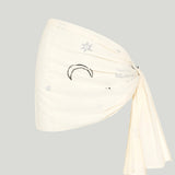 Kyr Lakis Mermaid print cotton pareo