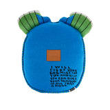 Wool knight cat cushion