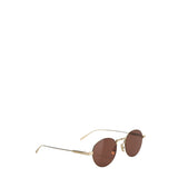 Celine Oro round-frame gold-tone sunglasses