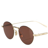 Celine Oro round-frame gold-tone sunglasses