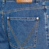 TROUSERS LW ATLANTIC BLUE DENI MID BLUE BOTTEGA VENETA