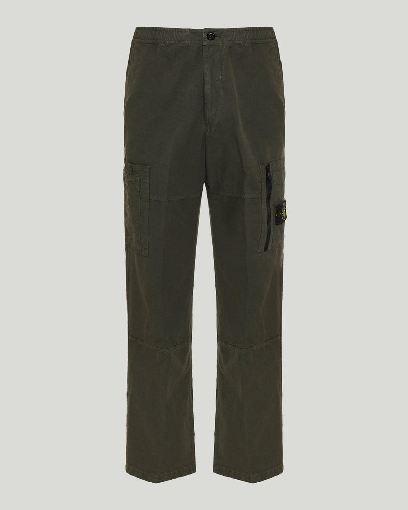 Stone Island Logo-patch cargo pants