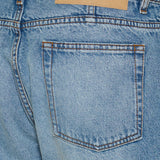 Ami Paris Logo-patch straight-leg jeans