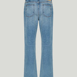 Ami Paris Logo-patch straight-leg jeans
