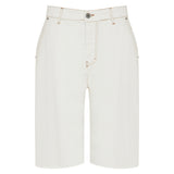 Ami Paris Wide fit cotton shorts