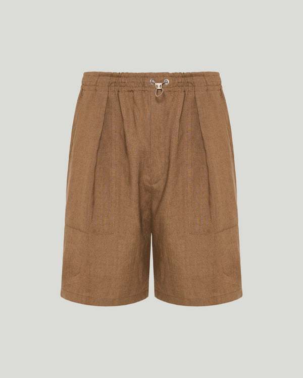 Fendi Linen bermuda shorts