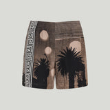 Versace Greca silk shorts