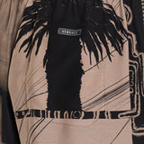Versace Greca silk shorts