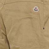 Moncler Logo Patch Straight-Leg Pants