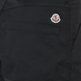 Moncler Logo Patch Straight-Leg Pants