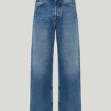 Moncler logo-patch straight-leg jeans