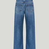 Moncler logo-patch straight-leg jeans