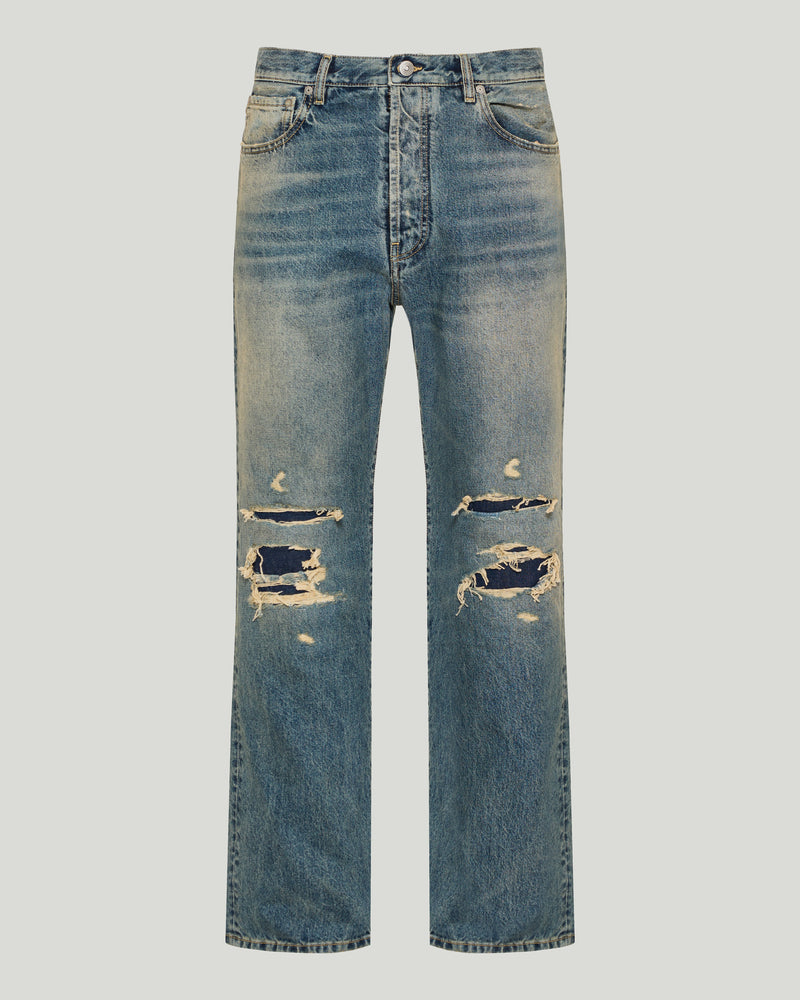 Maison Margiela distressed straight-leg jeans