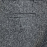 Zegna Herringbone wool and cashmere trousers