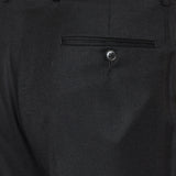 Zegna pleated pressed-crease trousers